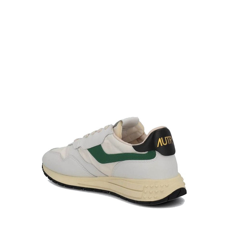 Autry White Leather Athletic Sneakers for Men - Classic Comfort
