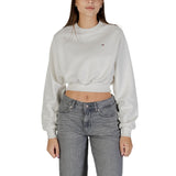 Tommy Hilfiger Jeans Cream Recycled Cotton Sweatshirt