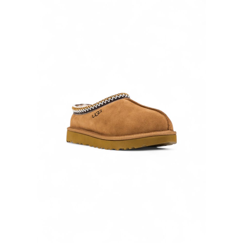 UGG W TASMAN II Beige Leather Ankle Boots for Women