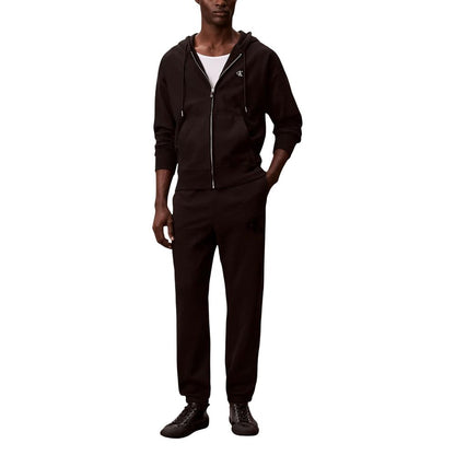 Calvin Klein Jeans Pantalon de jogging noir en coton (Pantalon d'entraînement)