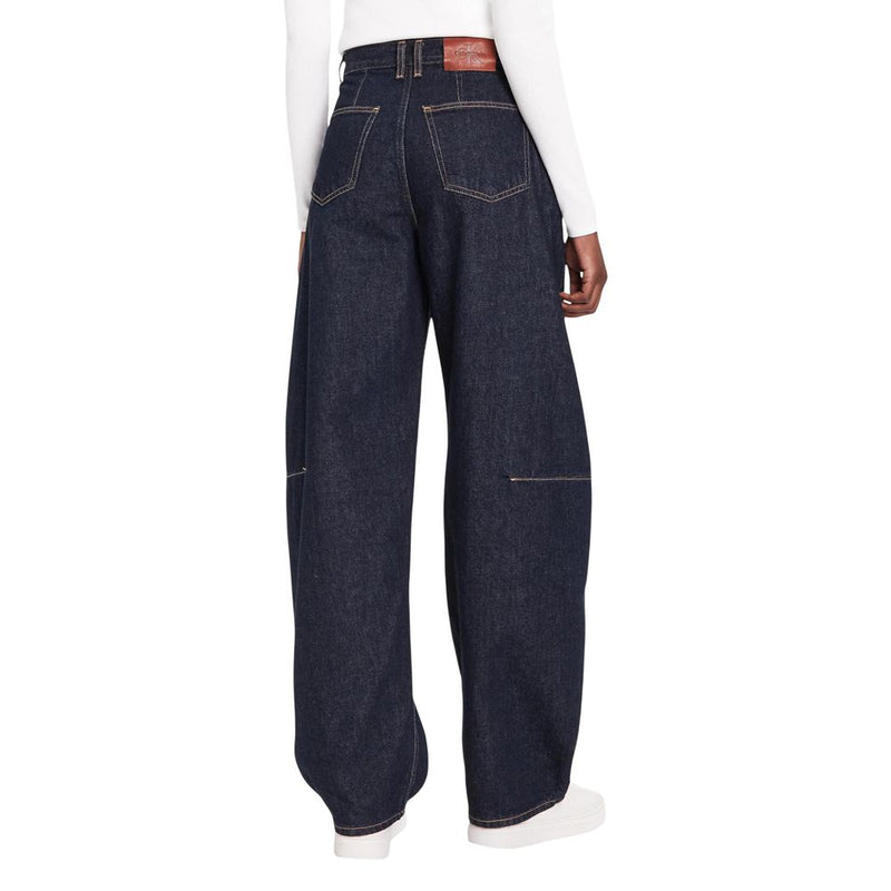 Calvin Klein Jeans Blue Cotton Mom Jeans - Stylish & Sustainable