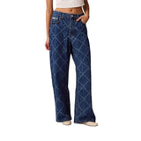 Calvin Klein Jeans Blue Cotton Boyfriend Jeans for Women