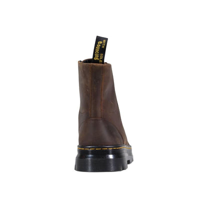 Dr. Martens Brown Leather Athletic Sneakers