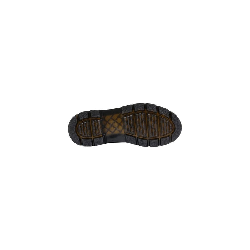 Baskets sportives en cuir marron Dr. Martens