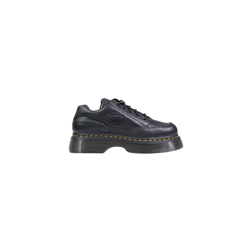 Dr. Martens Black Leather Platform Pumps for Women