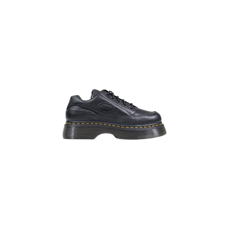 Dr. Martens Black Leather Buzz 5i Platform Pumps for Women