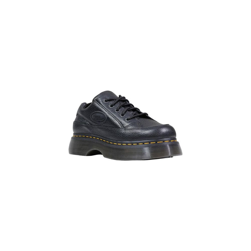 Dr. Martens Black Leather Buzz 5i Platform Pumps for Women