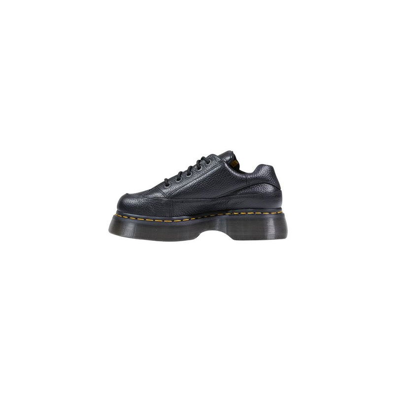Dr. Martens Black Leather Buzz 5i Platform Pumps for Women