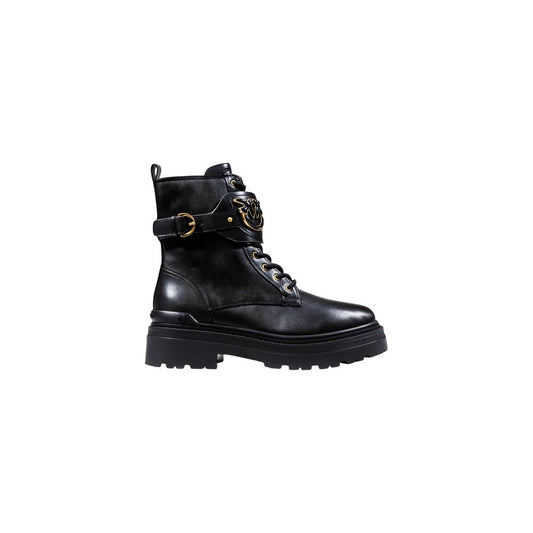 PINKO MIA 07 SD0147P001 Black Leather Ankle Boots for Women
