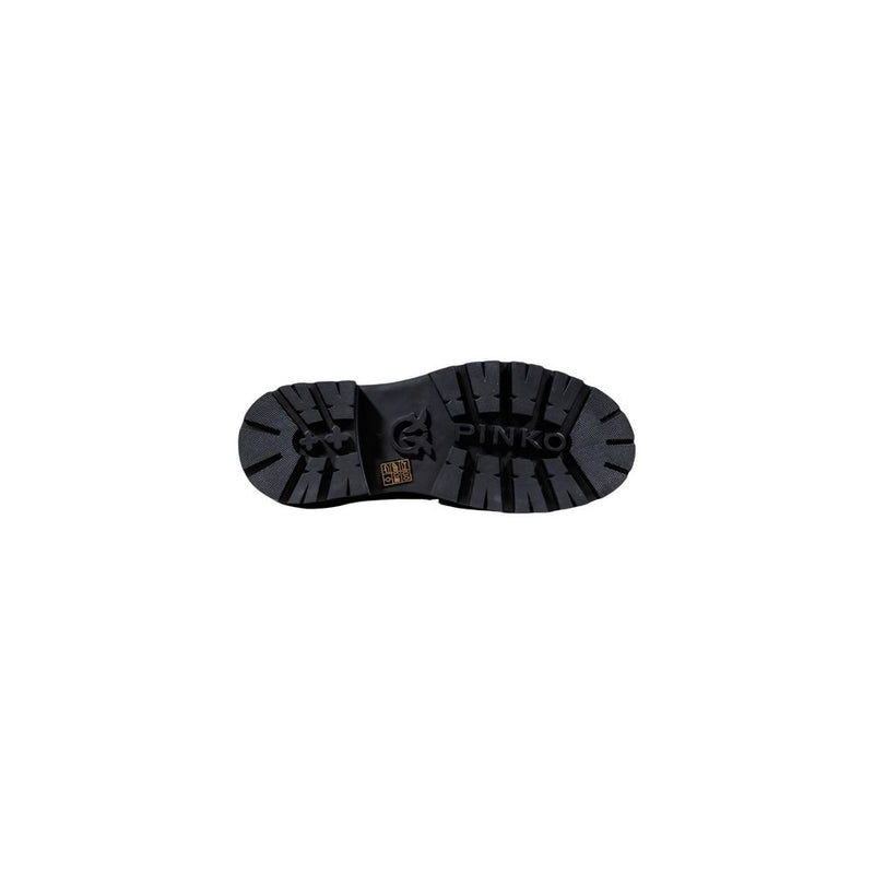 PINKO MIA Black Leather Platform Pumps for Women