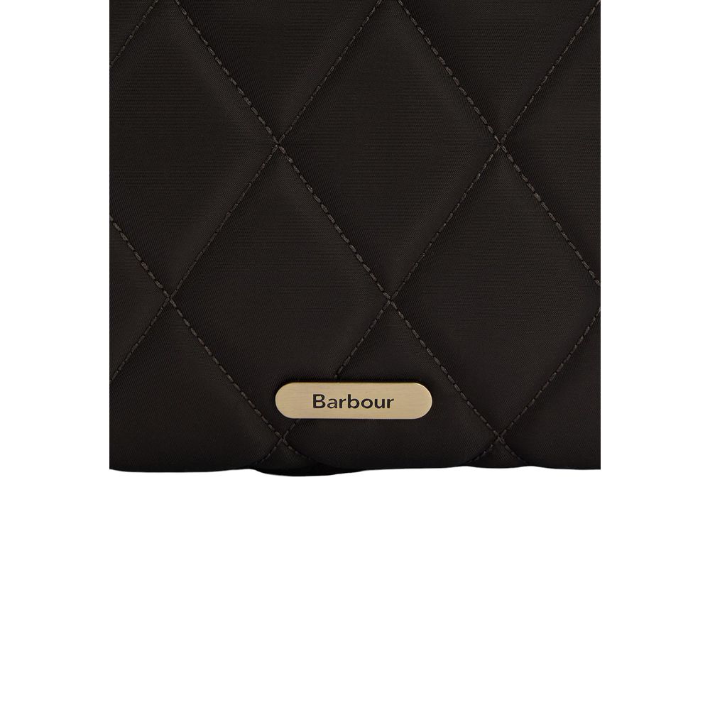 Barbour Quilted Green Polyamide Backpack for Women