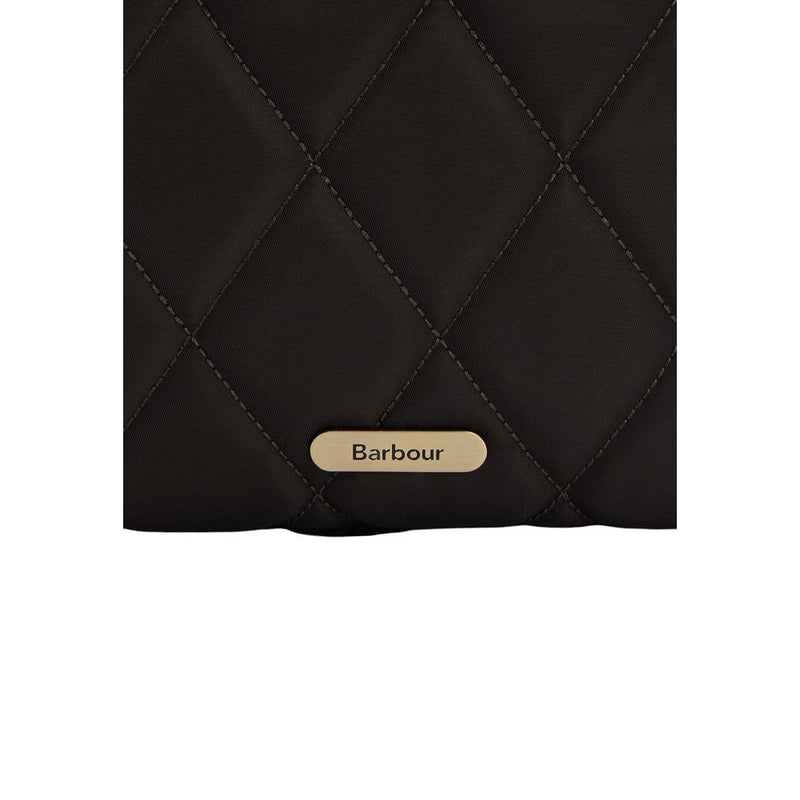 Barbour Quilted Green Polyamide Backpack for Women