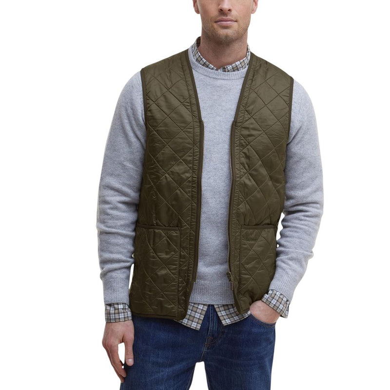Veste sans manches Barbour vert polyamide