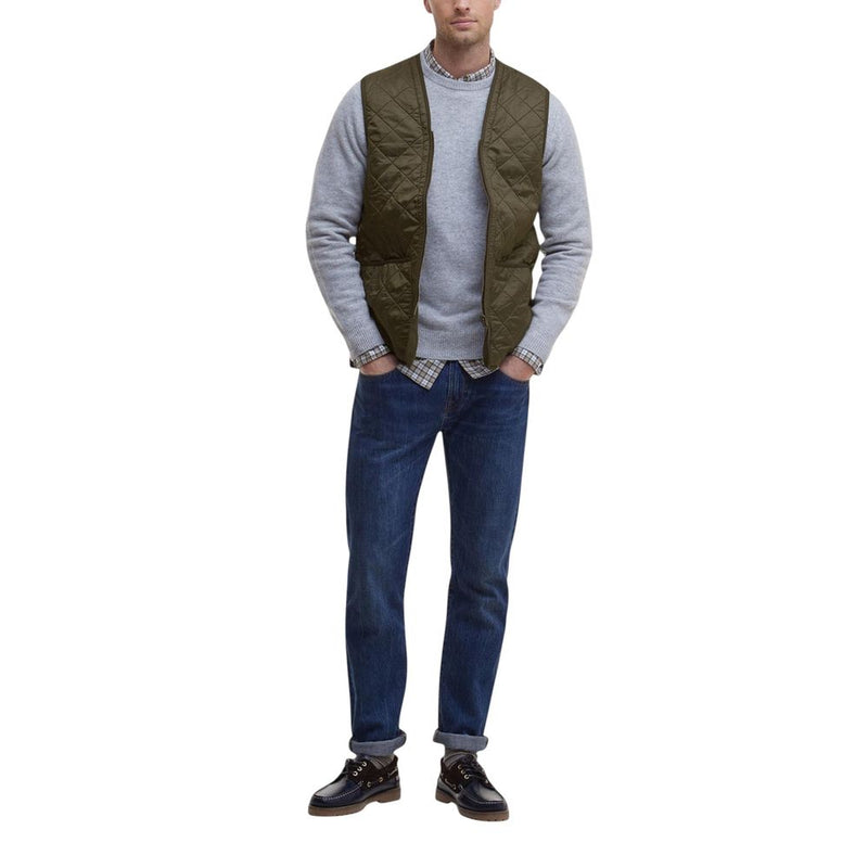Veste sans manches Barbour vert polyamide