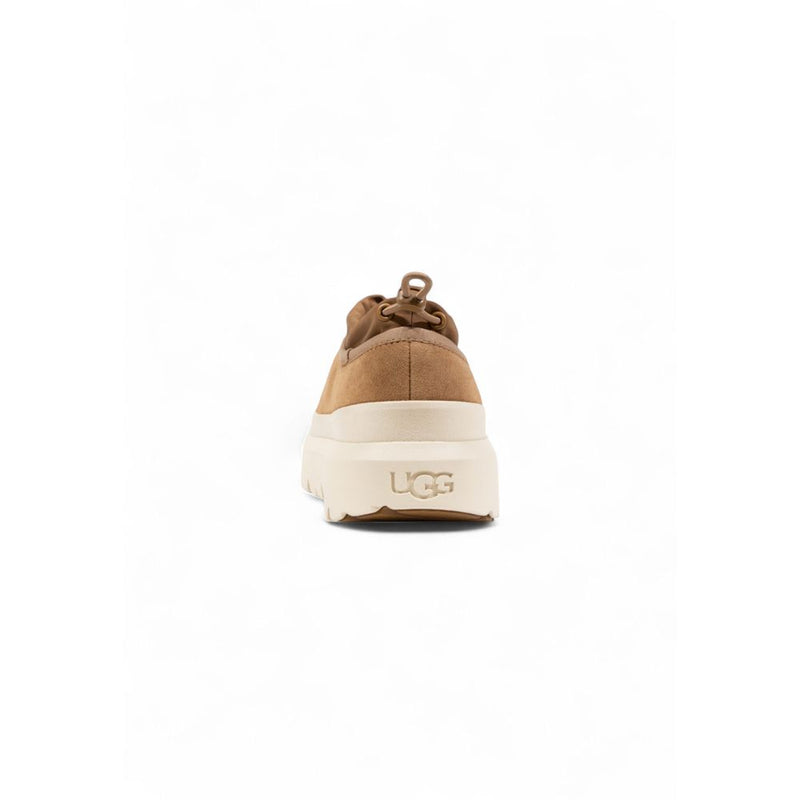 UGG Tasman Weather Hybrid Beige Suede Leather Clogs for Men