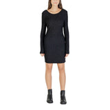 Jacqueline De Yong Jdymary Black Short Dress with Lurex