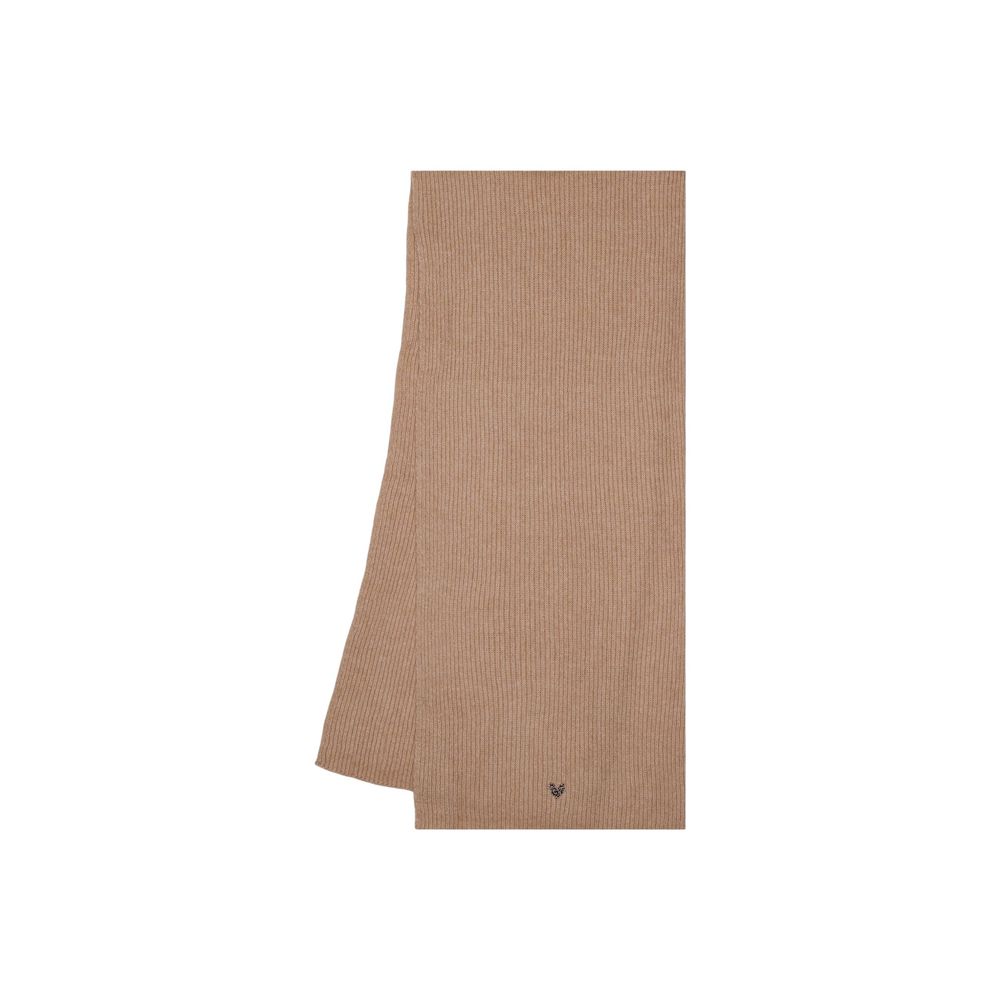 Pieces Pcniva Beige Recycled Polyester Scarf for Women