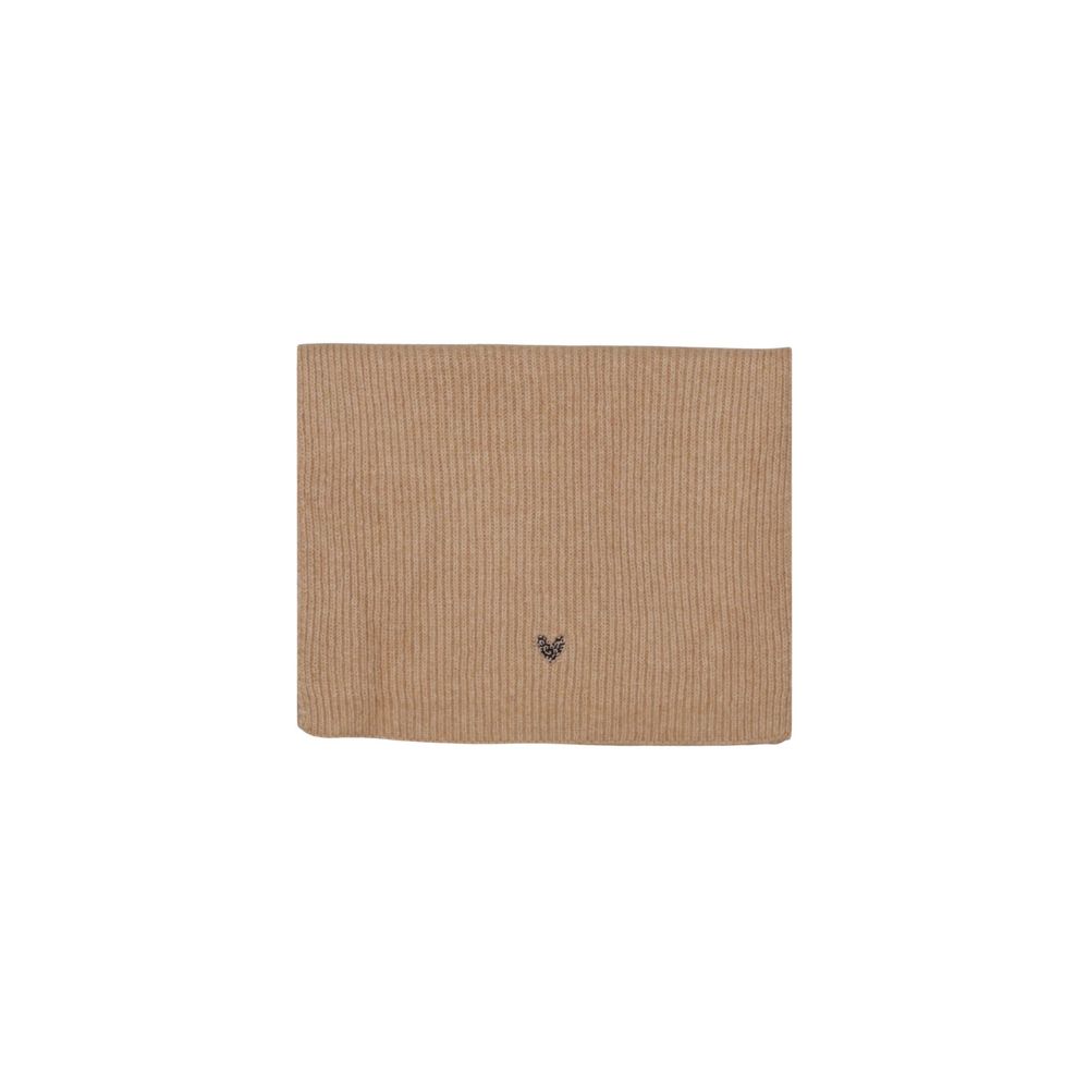 Pieces Pcniva Beige Recycled Polyester Scarf for Women