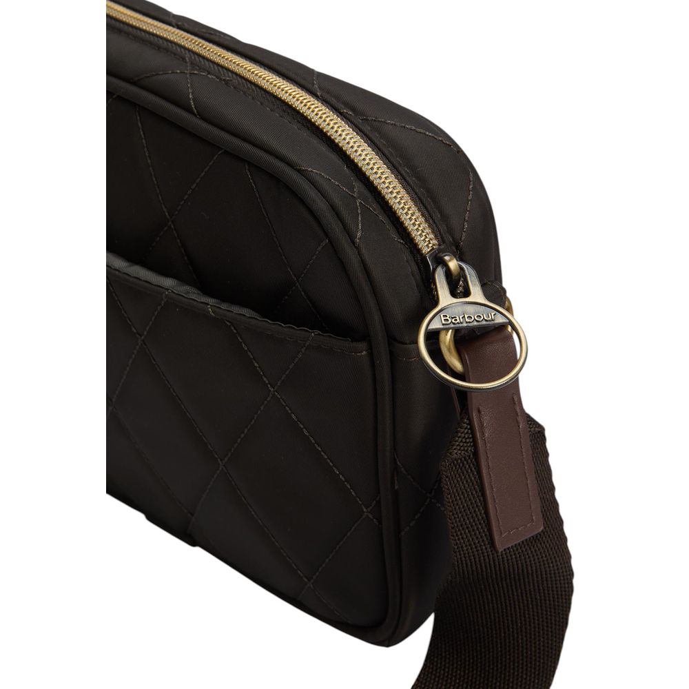 Barbour Quilted Green Polyamide Handbag for Women