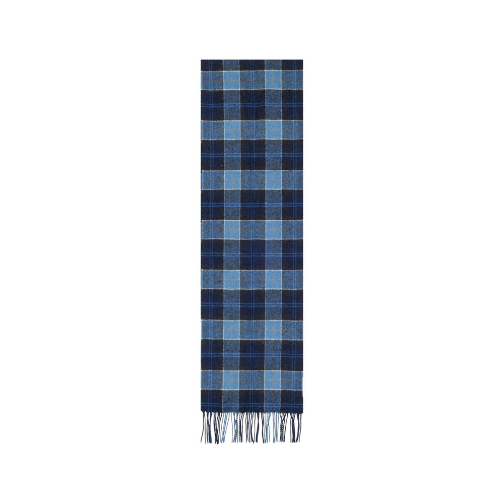 Écharpe Barbour en laine bleue