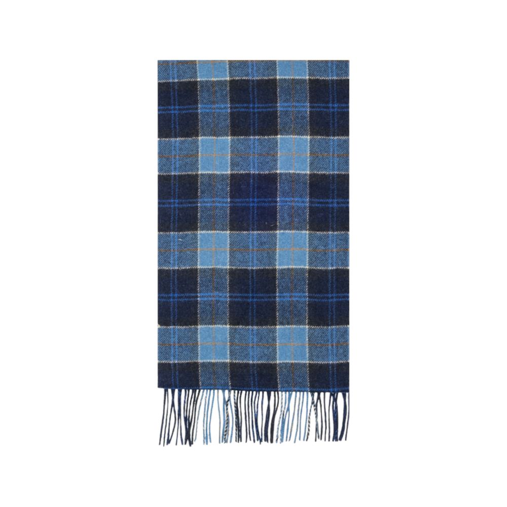 Écharpe Barbour en laine bleue