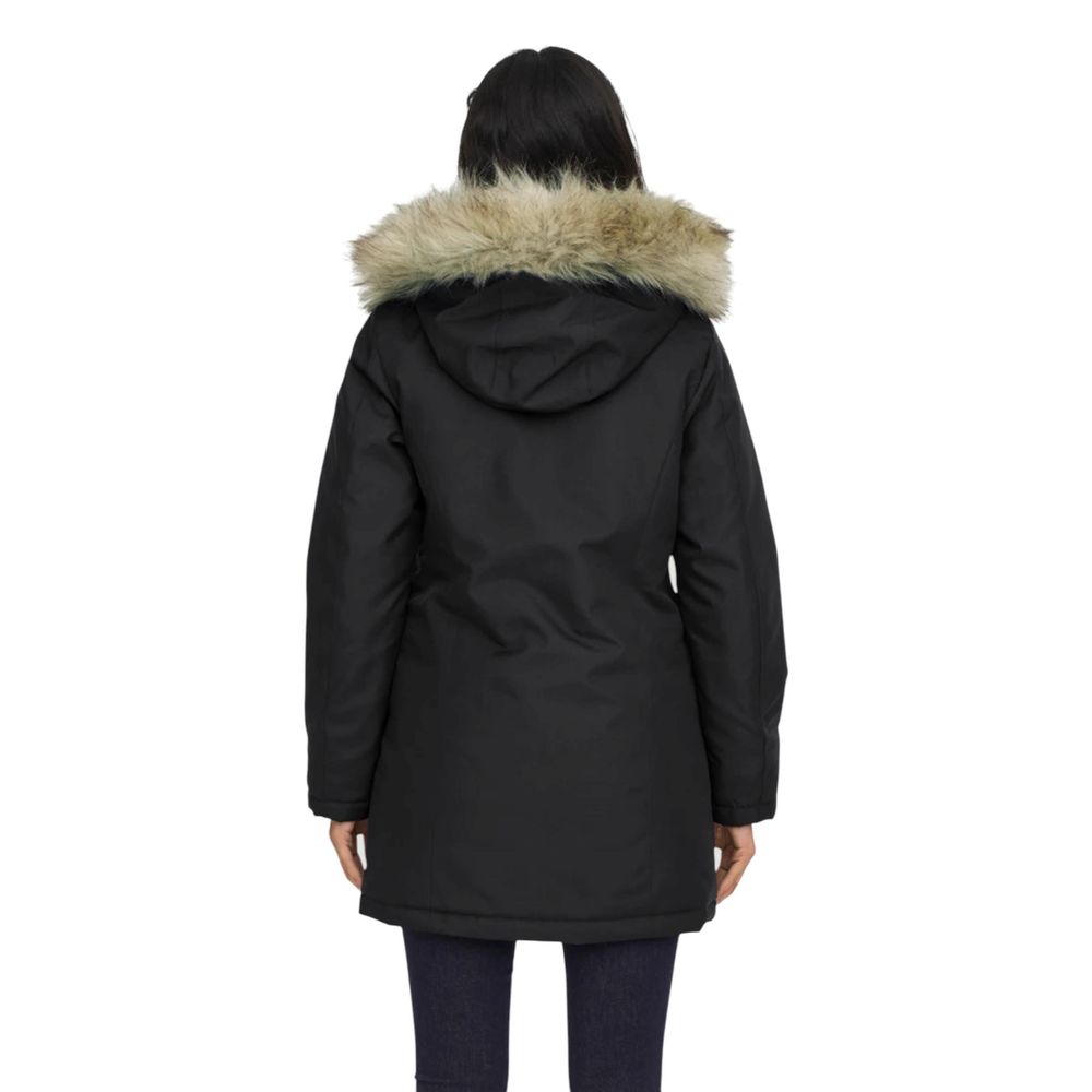 Only ONLNEWKATY PARKA LIFE OTW CC Femme Noir en Polyester