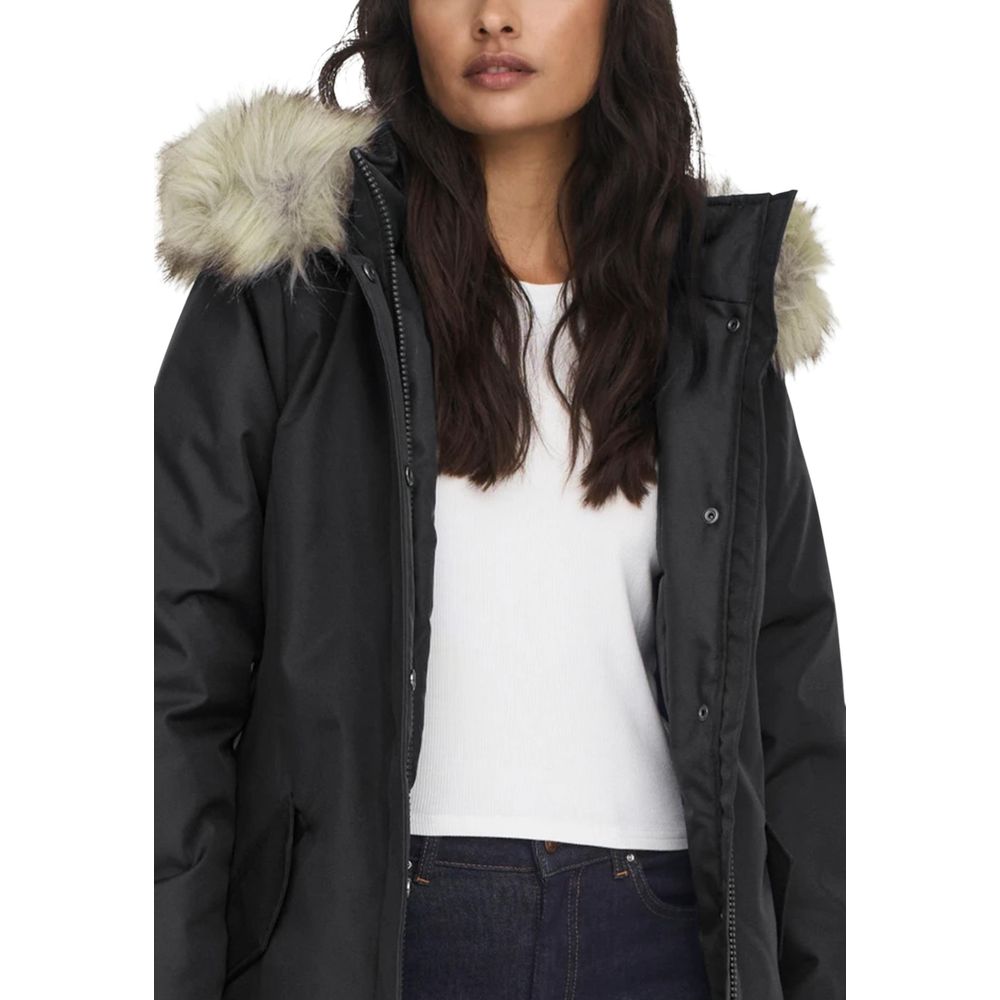 Only ONLNEWKATY PARKA LIFE OTW CC Femme Noir en Polyester