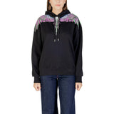 County of Milan Black Cotton Hoodie - Model 25ICM30002