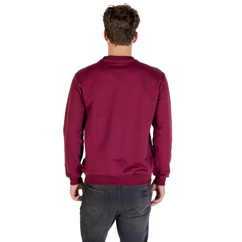 Icoon Bordeaux Katoenen Sweatshirt