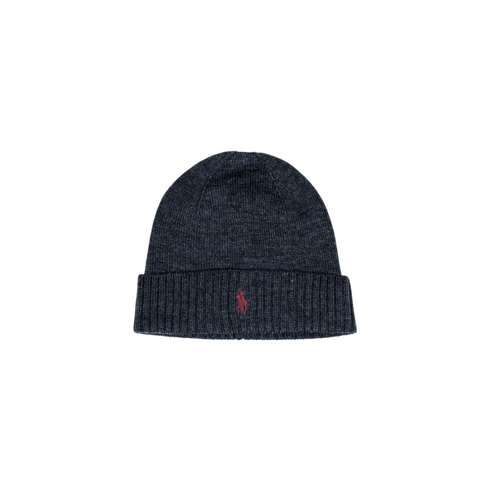 Casquette en laine grise Ralph Lauren