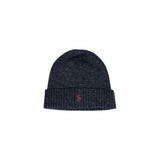 Casquette en laine grise Ralph Lauren