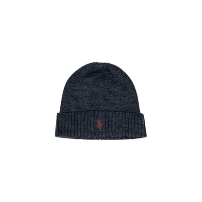 Casquette en laine grise Ralph Lauren
