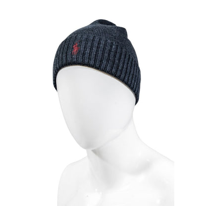 Casquette en laine grise Ralph Lauren