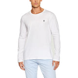 T-shirt à manches longues en coton blanc Ralph Lauren