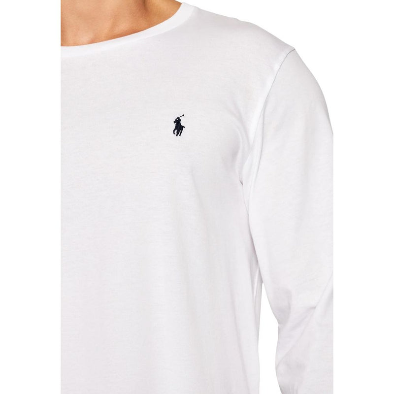 Ralph Lauren Wit Katoenen Shirt Met Lange Mouwen