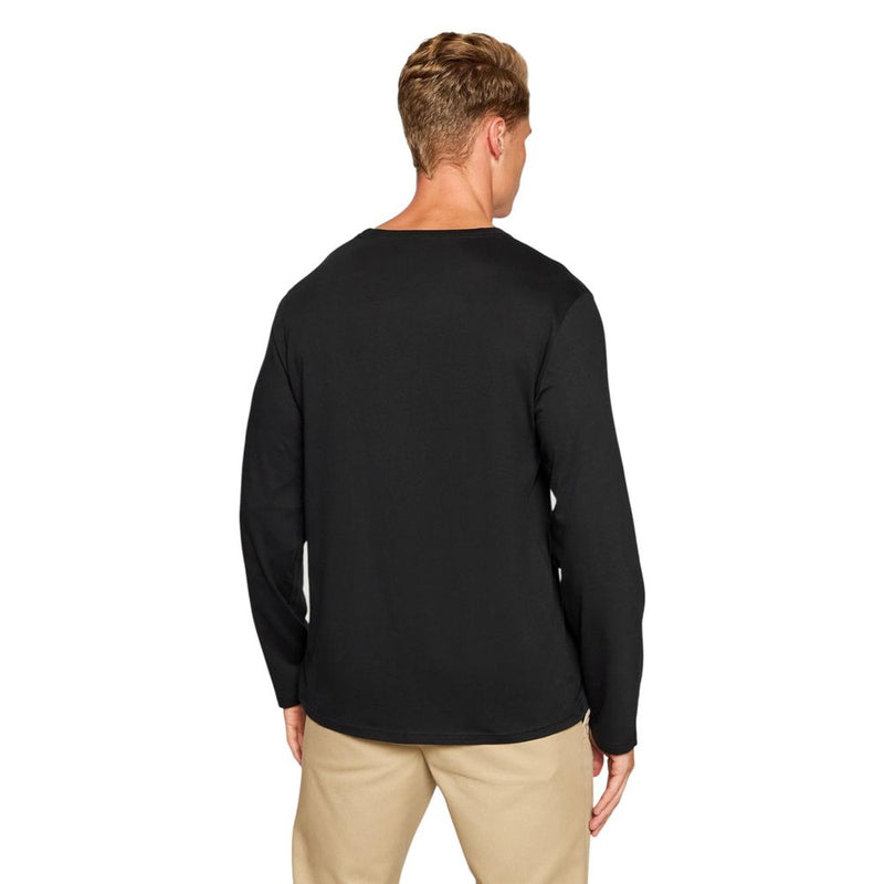 Ralph Lauren Zwart Katoenen T-shirt met lange mouwen