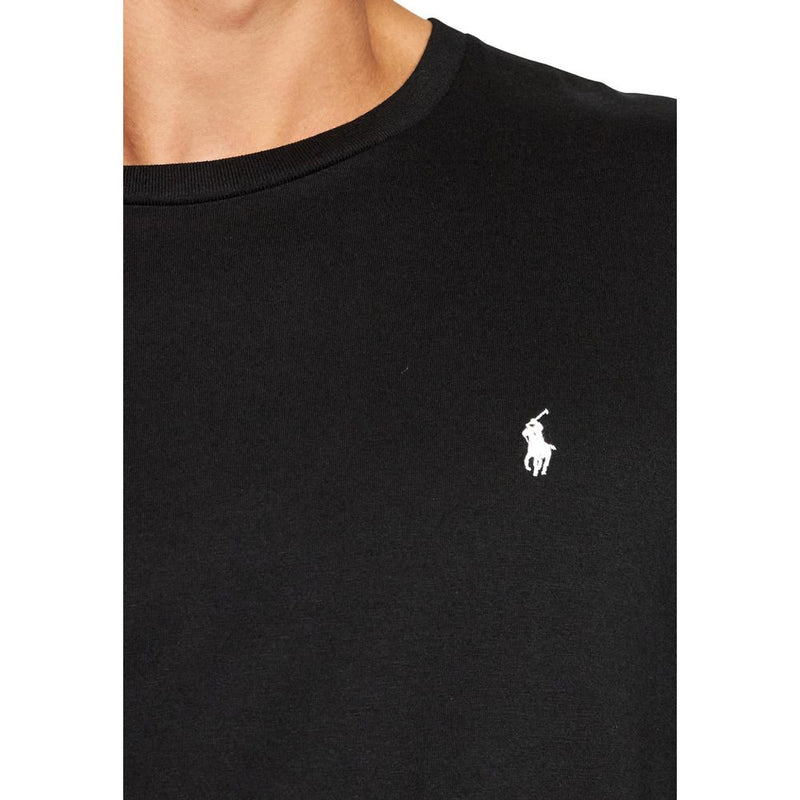 Ralph Lauren Zwart Katoenen T-shirt met lange mouwen
