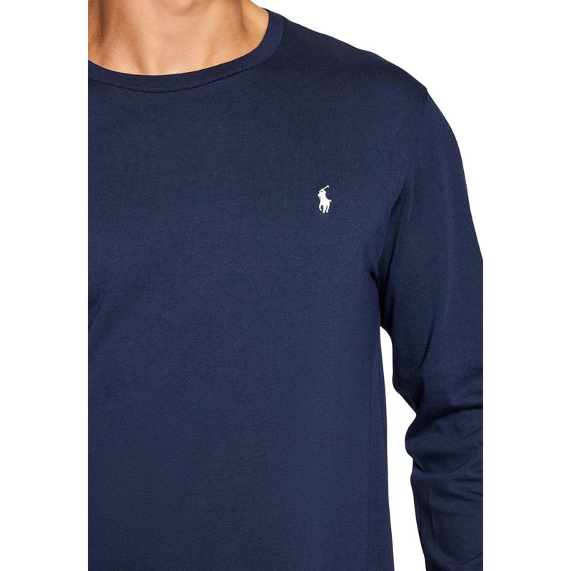 Ralph Lauren Blauw Katoenen T-shirt met lange mouwen