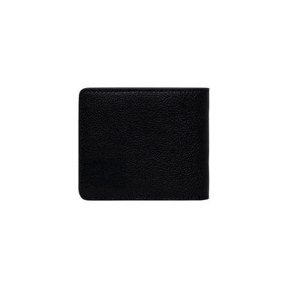 Portefeuille en cuir noir Tommy Hilfiger Jeans