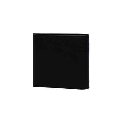 Portefeuille en cuir noir Tommy Hilfiger Jeans
