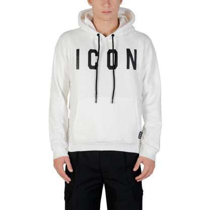 Icoon Zwart-Witte Katoenen Hoodie