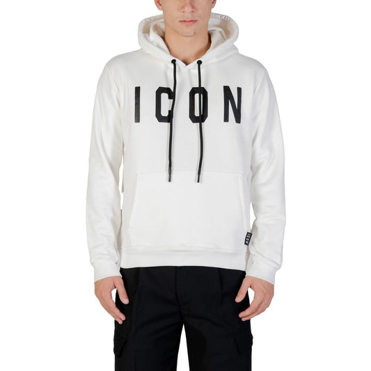 Icoon Zwart-Witte Katoenen Hoodie