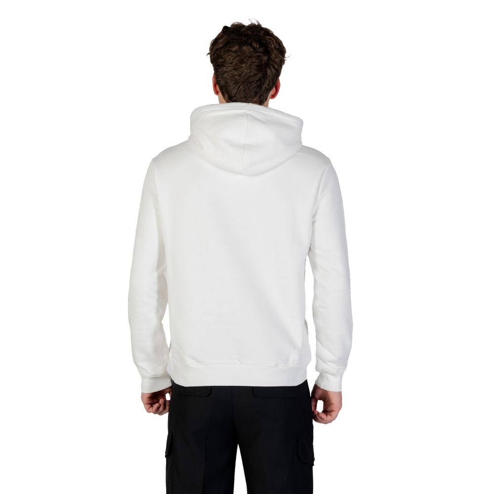 Hoodie Icon ICUF2W6F005 Noir et Blanc en Coton