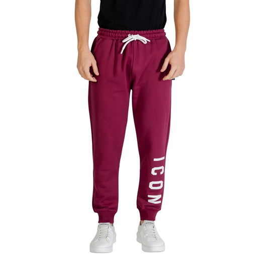 Icon Bordeaux Katoenen Joggingbroek (Trainingsbroek)