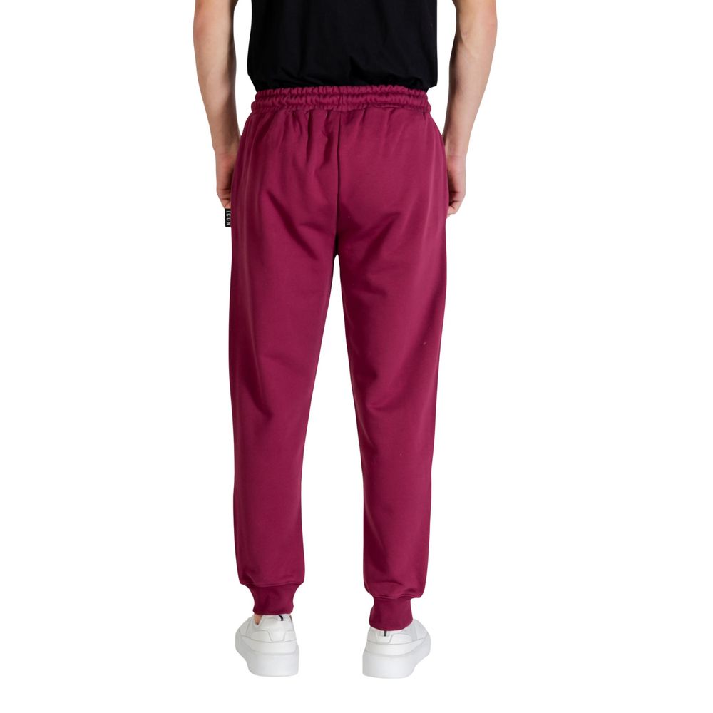 Icon Bordeaux Cotton Joggers (Workout Pants) - Comfort & Style