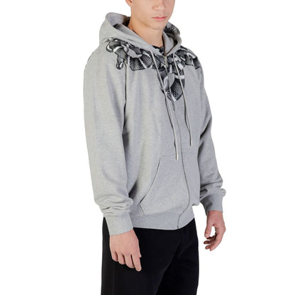 County of Milan grijze katoenen hoodie