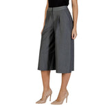 ICHI IHFILANO Gray Cropped Pants for Women - Stylish & Comfortable