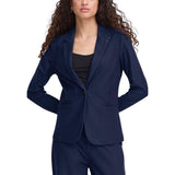 ICHI IHKATE DENIM BL 20122944 Blue Cotton Blazer for Women