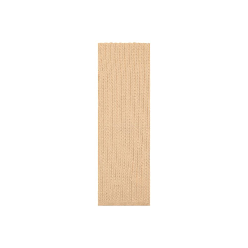 Only ASMIN Beige Cable Knit Scarf for Women