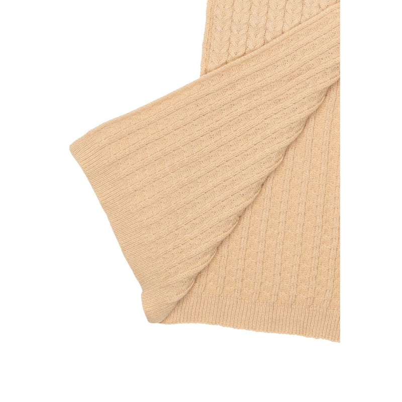 Only ASMIN Beige Cable Knit Scarf for Women